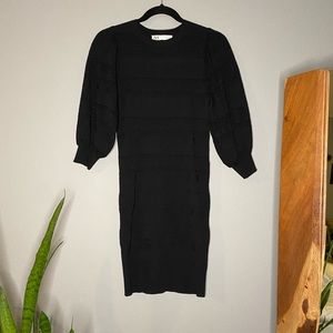 Zara black dress